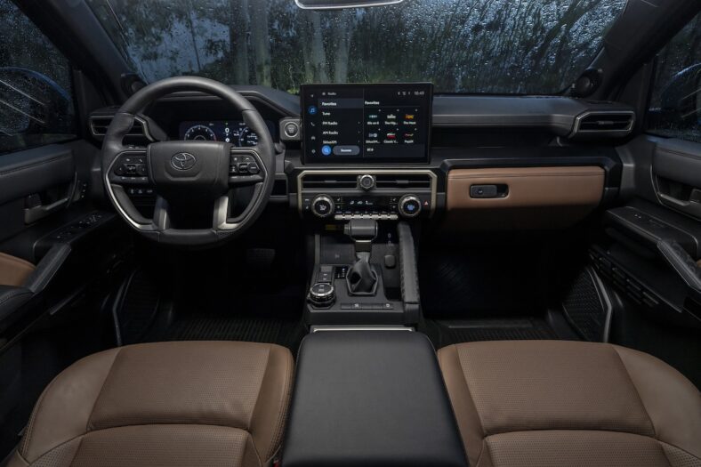 The Front Seat Of The 2025 Toyota 4Runner Limited