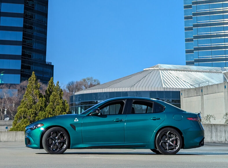 Alfa Romeo Giulia Quadrifoglio.