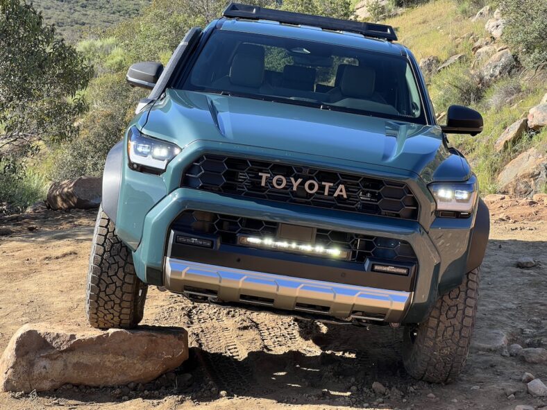 The Front Face Of The 4Runner Trailhunter