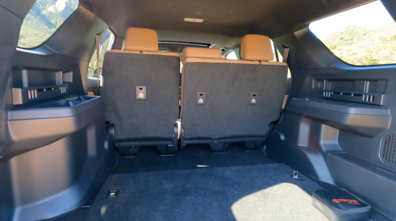 The Rear Cargo Area In The 2025 Toyota 4Runner