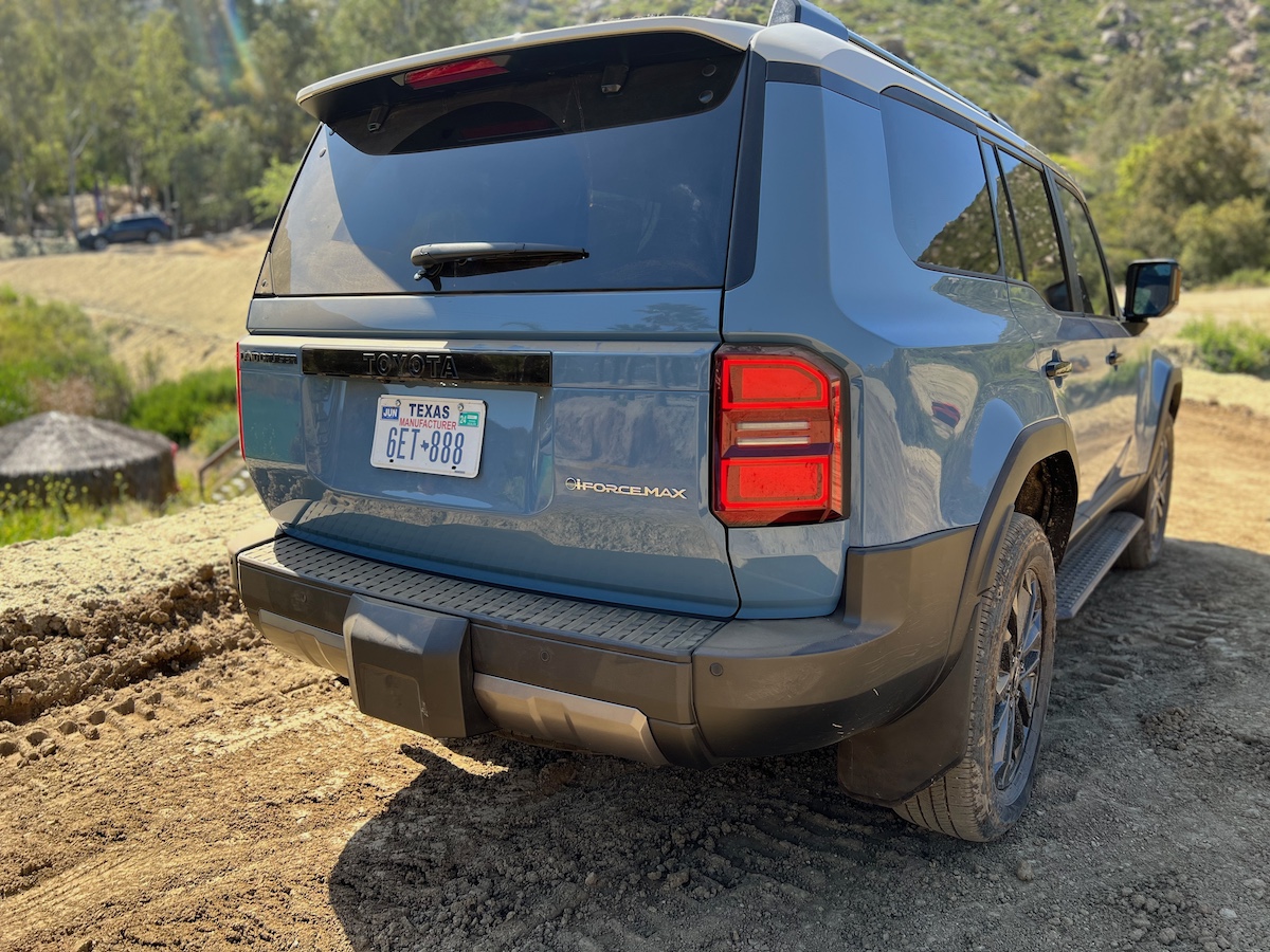 The Rear Of The Toyota Land Cruiser