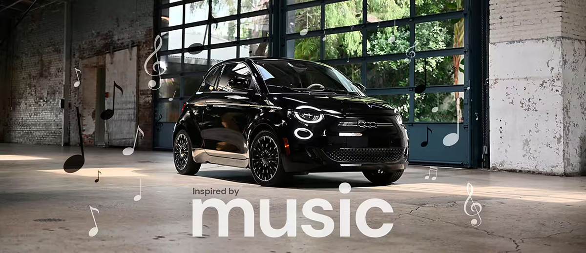 Fiat 500e: Small Car, Big Personality, Zero Emissions 3 Fiat Inspired By Music Photo Fiat