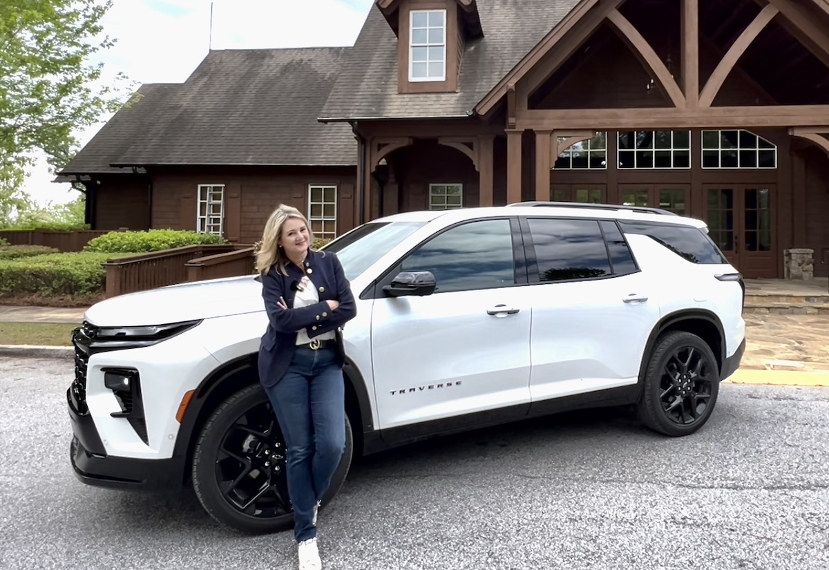 Scotty Reiss With The 2024 Chevrolet Traverse. American Luxury Suvs