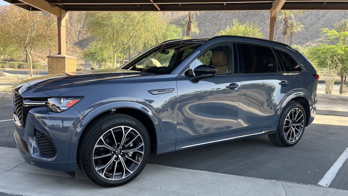 The Mazda Cx-70 In Polymetal Gray