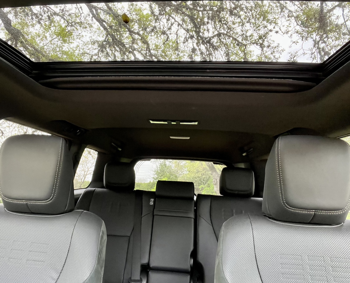 The Cabin And Sunroof In The 2024 Lexus Gx Overtrail Edition