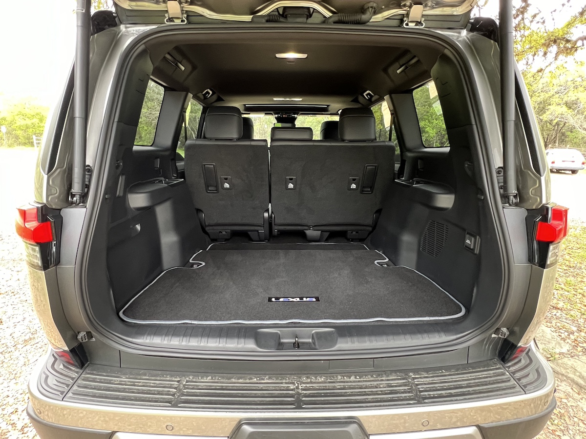 The Cargo Area Of The Lexus Gx