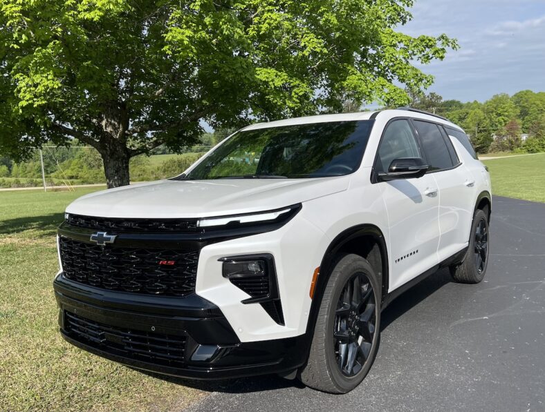 The Front Of The 2024 Chevrolet Traverse