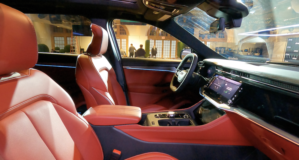 The Front Seat Of The Jeep Wagoneer S