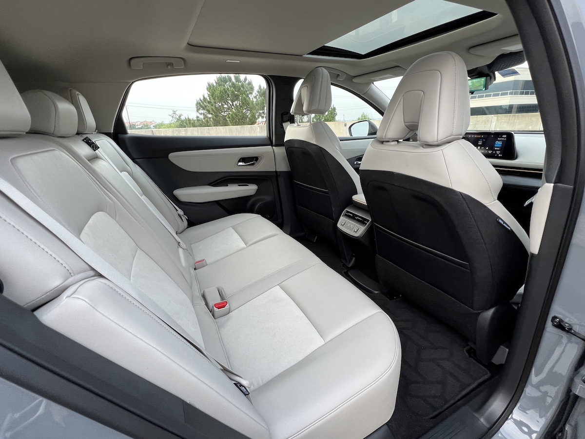 Rear Seats In The Nissan Ariya