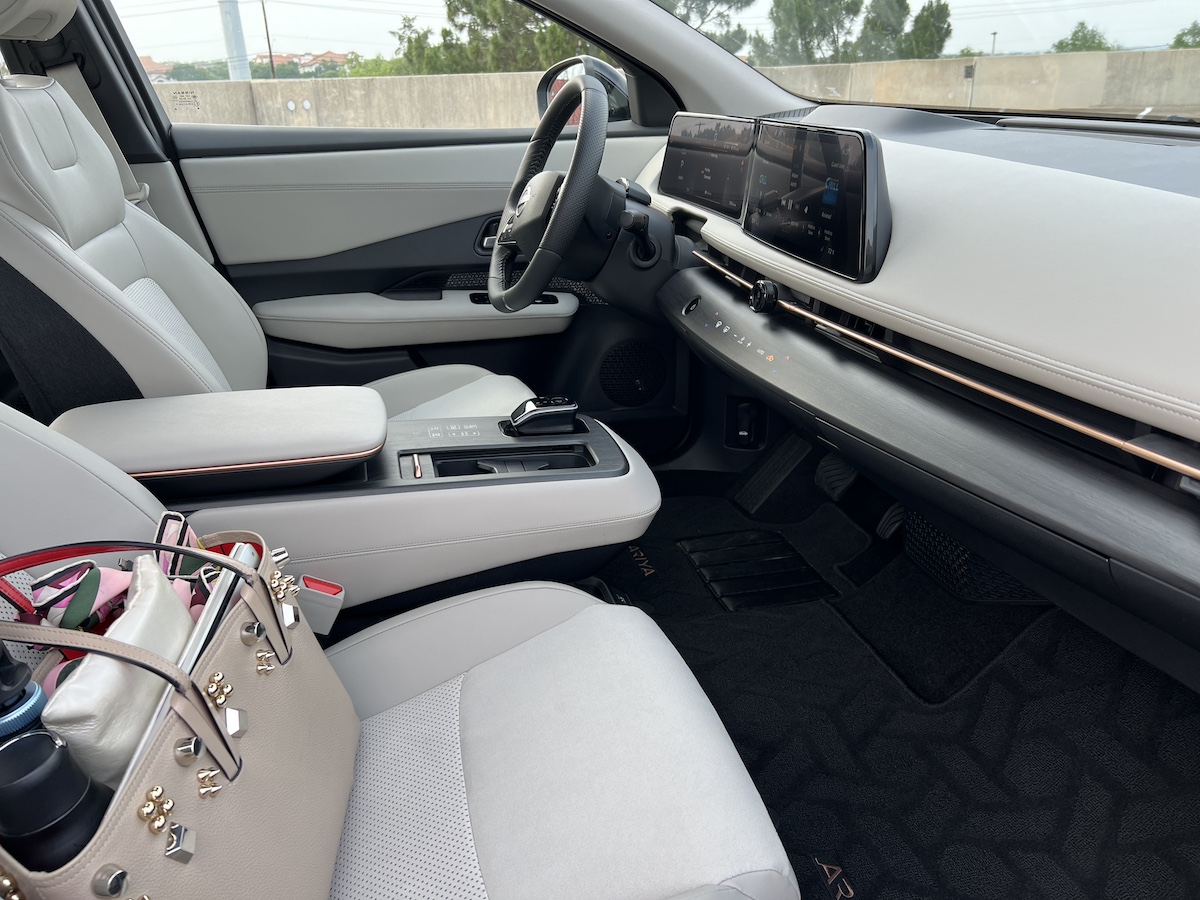 The Front Seat In The Nissan Ariya