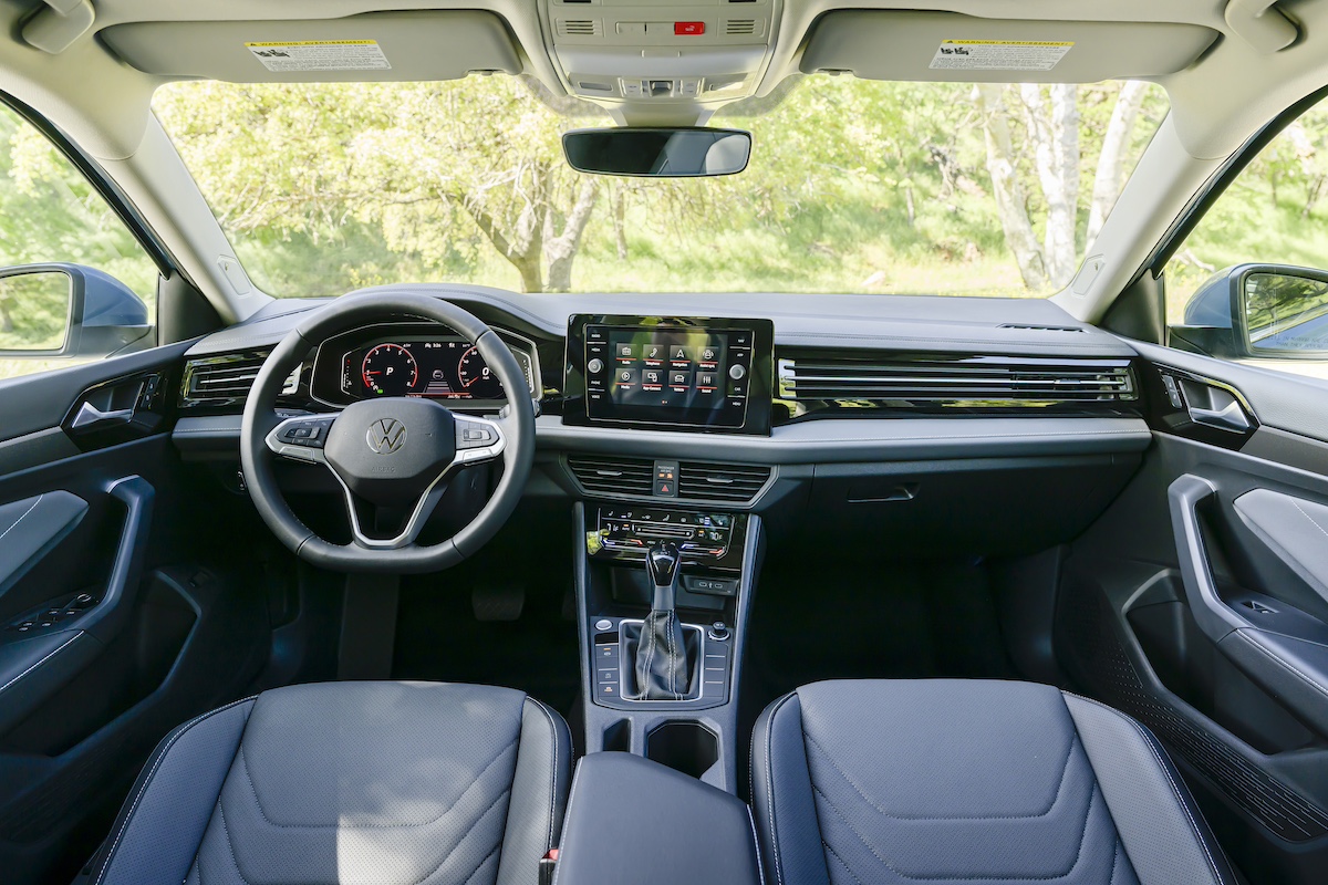 The Interior Of The 2025 Vw Jetta