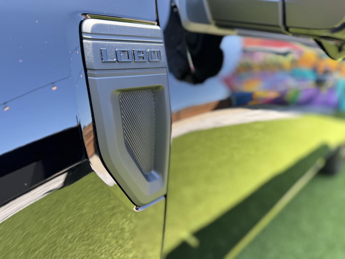 The Lobo Badge On The Ford Maverick