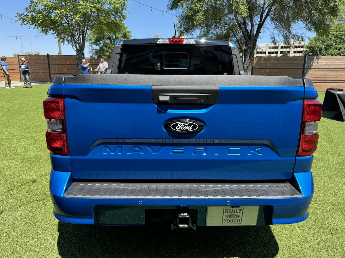 The Rear Of The Ford Maverick Lobo