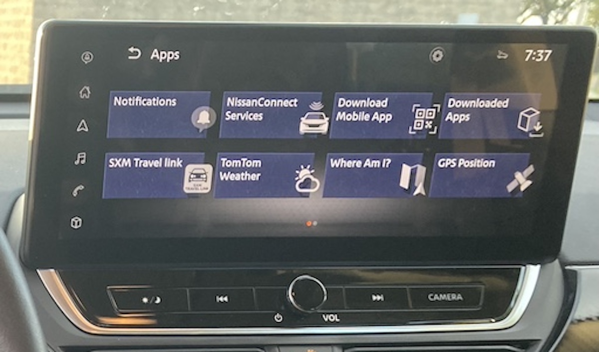 2024 Nissan Altima Sv Multimedia System