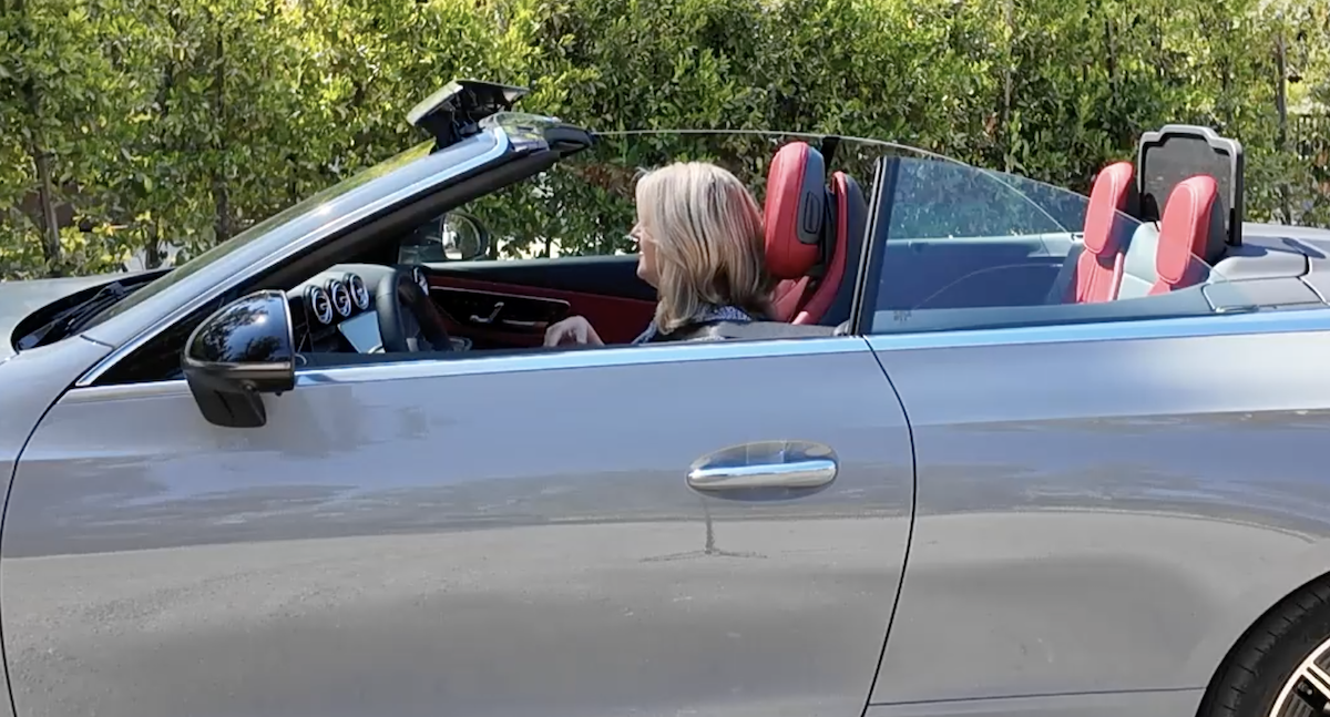 Mercedes-Benz CLE Cabriolet First Drive: Forget 'Messy Hair, Don't Care' In this Luxe Convertible 5 The Air Cap Diffuser System On The Mercedes-Benz Cle