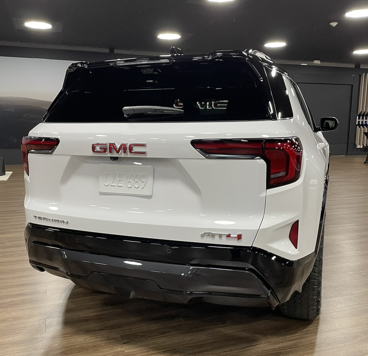 The New Rear Tail Lights On The 2025 Gmc Terrain
