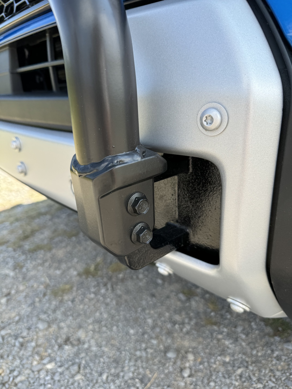 The Baby Bronco Grows Up: 2025 Ford Bronco Sport First Drive 9 The Recovery Points Are Built Into The Brush Bar O On The 2025 Ford Bronco Sport