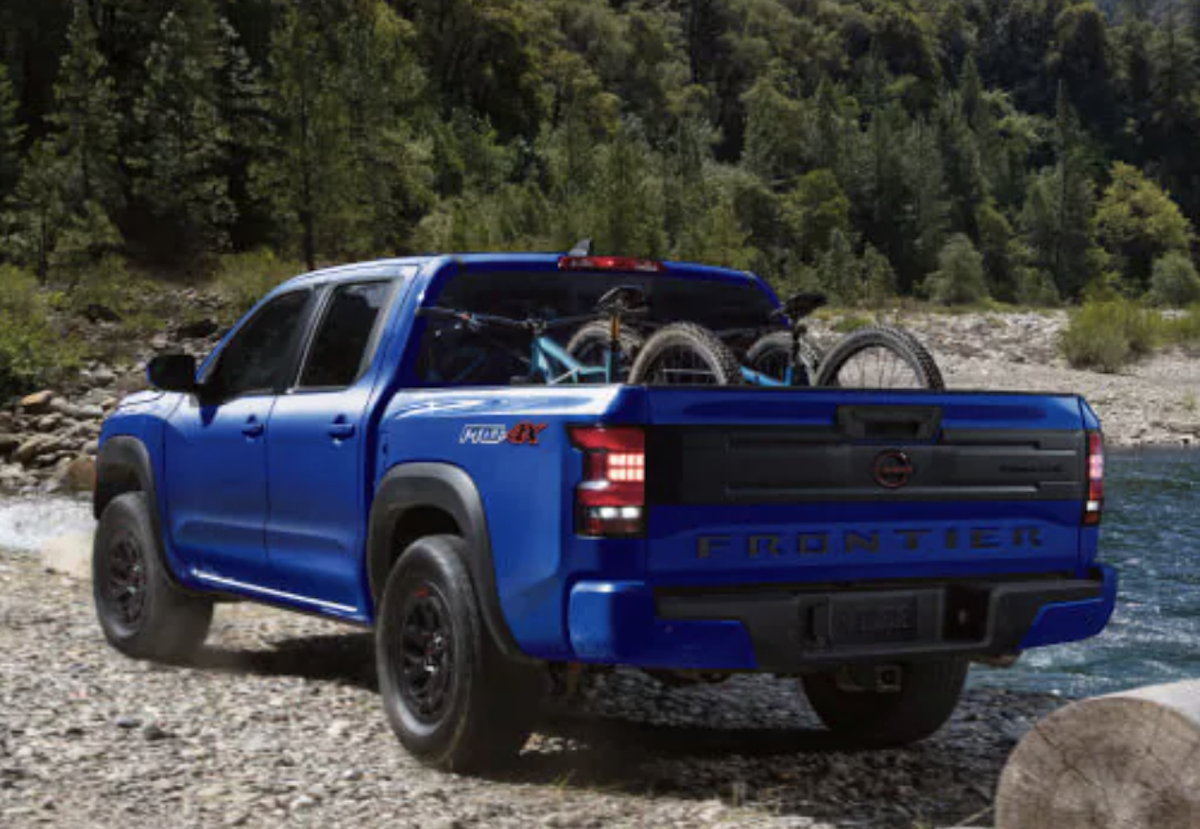 2025 Nissan Frontier Pro X Rear Best Pickup Truck Of Texas