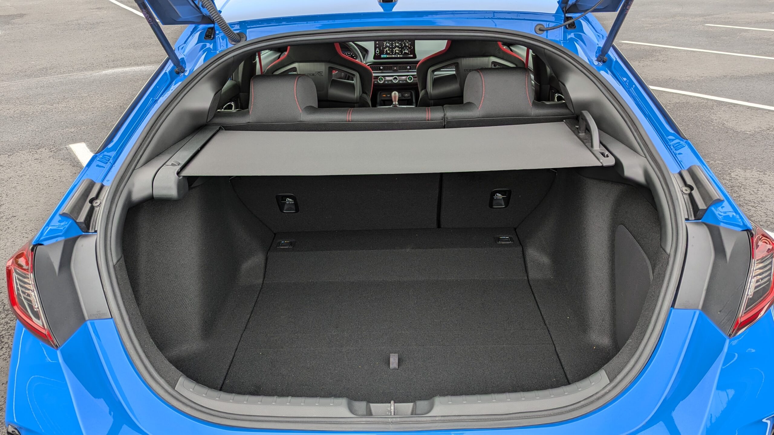 Excellent Cargo Space In The Honda Civic Type R Hatchback