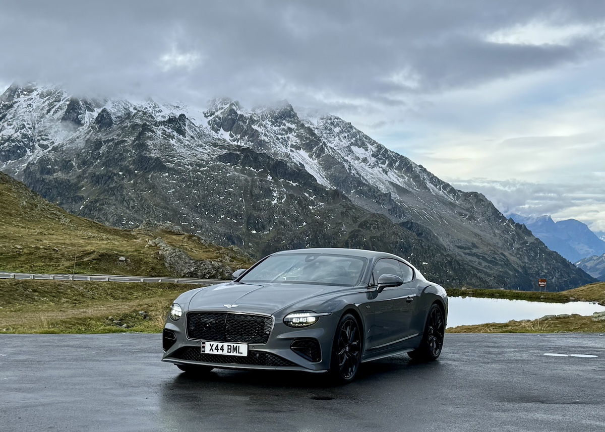 The 2025 Bentley Continental In Gravity Gray