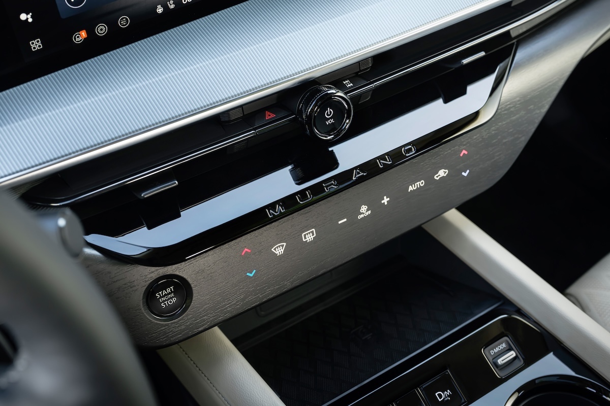 The 2025 Nissan Murano Aims To Be Zen On The Road 10 2025 Nissan Murano Capacitive-Touch Climate Control