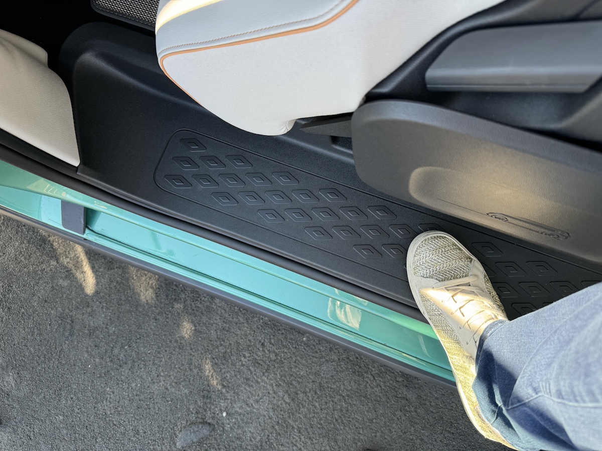 VW ID Buzz First Drive: This 3-row 7 Passenger *Bus* Means No More Boring Family Cars 14 I Love The Wide Step Into The 2025 Vw Id Buzz