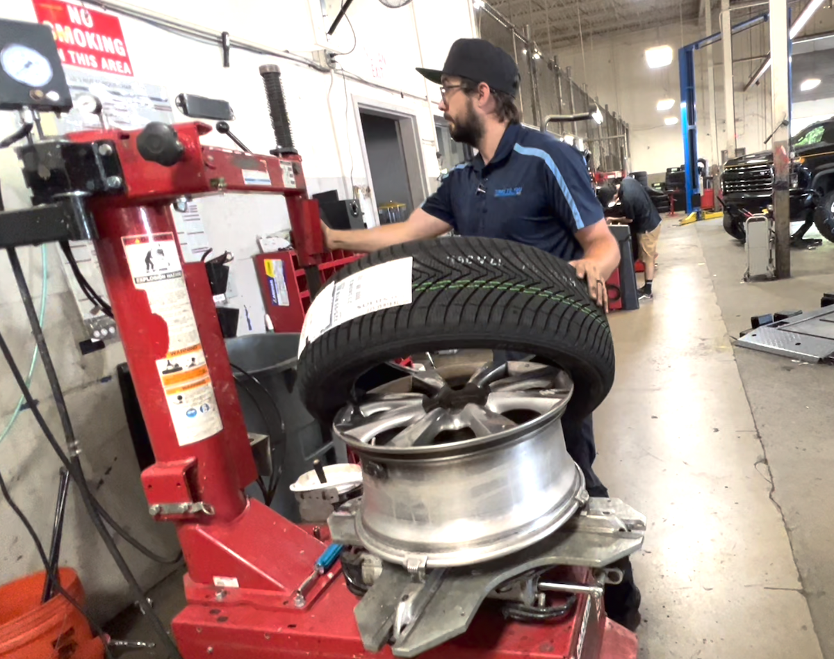 The Truth About Worn Tires: This is What You Need to Know 7 The Kumho Tires Being Installed On My Car