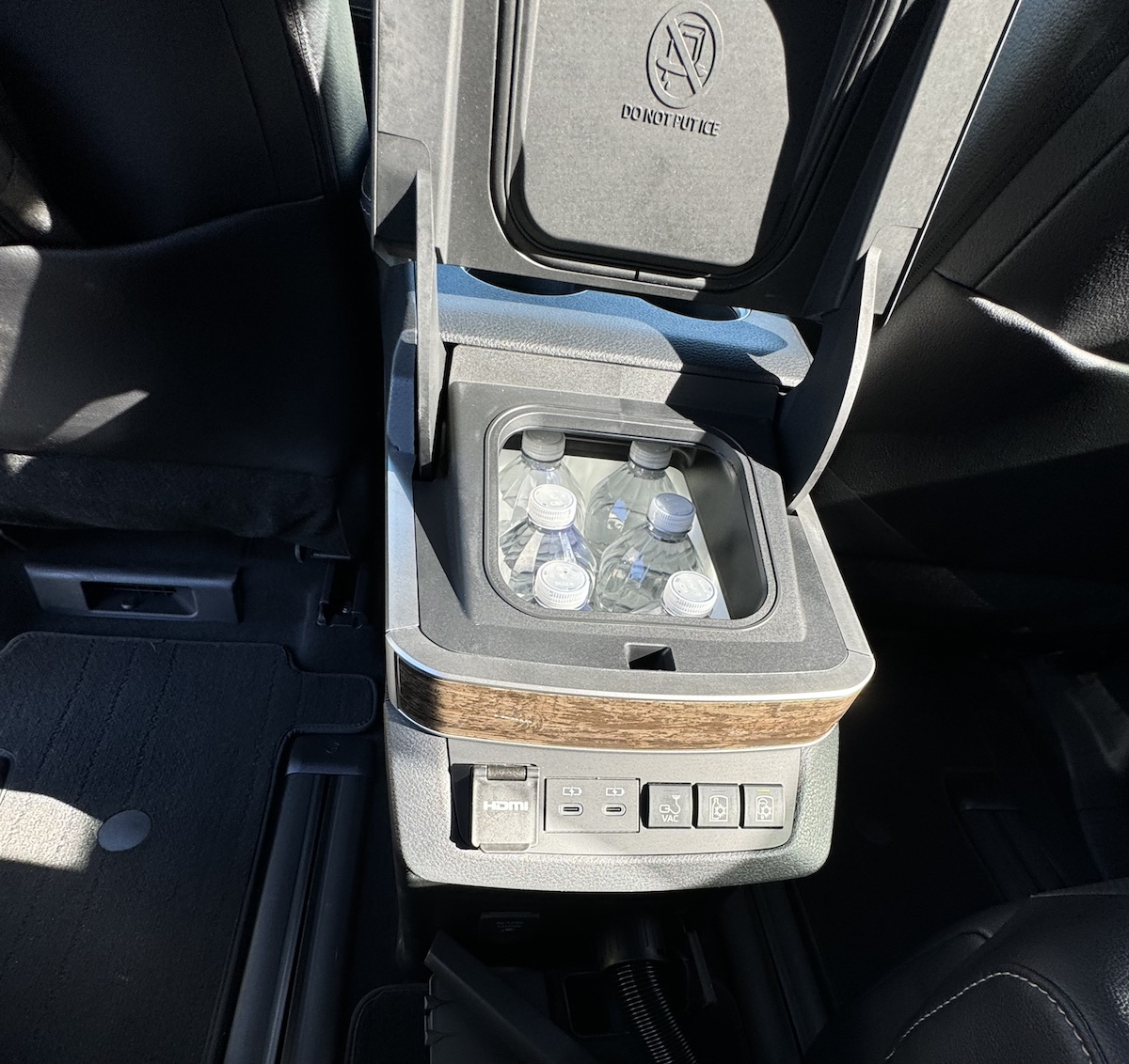 The Refrigerator Box In The 2025 Toyota Sienna