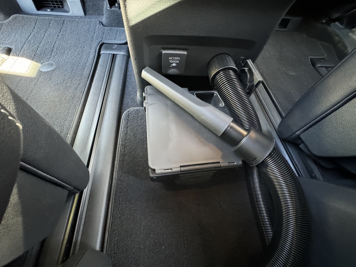 This Is A Smart Vacuum In The 2025 Toyota Sienna