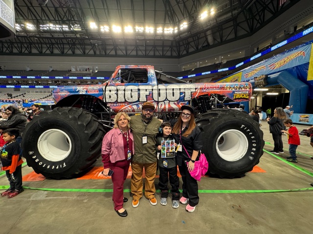 Our Kids Learn A Lot From Their Dads. Here's What Hope They Learn About Cars—In Celebration of Father’s Day 9 A Happy Family At The Hot Wheels Monster Trucks Live Glow Party In Fort Worth, Texas