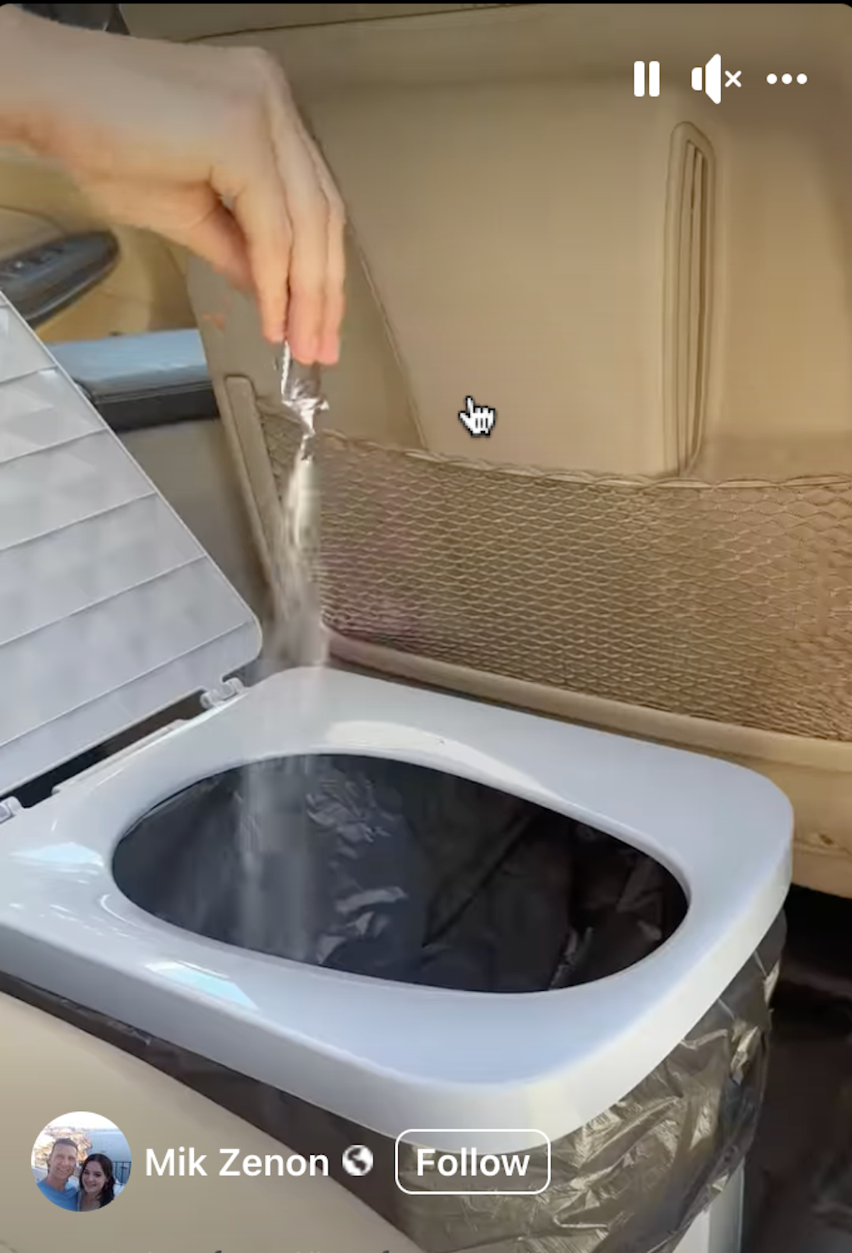 Insta Potty Car Organization