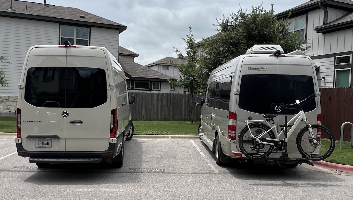 The Oddest Test Drive of the Year Also Might Be the Most Brilliant: Mercedes-Benz eSprinter Electric Van 8 The Mercedes-Benz Esprinter And Its Diesel Counterpart