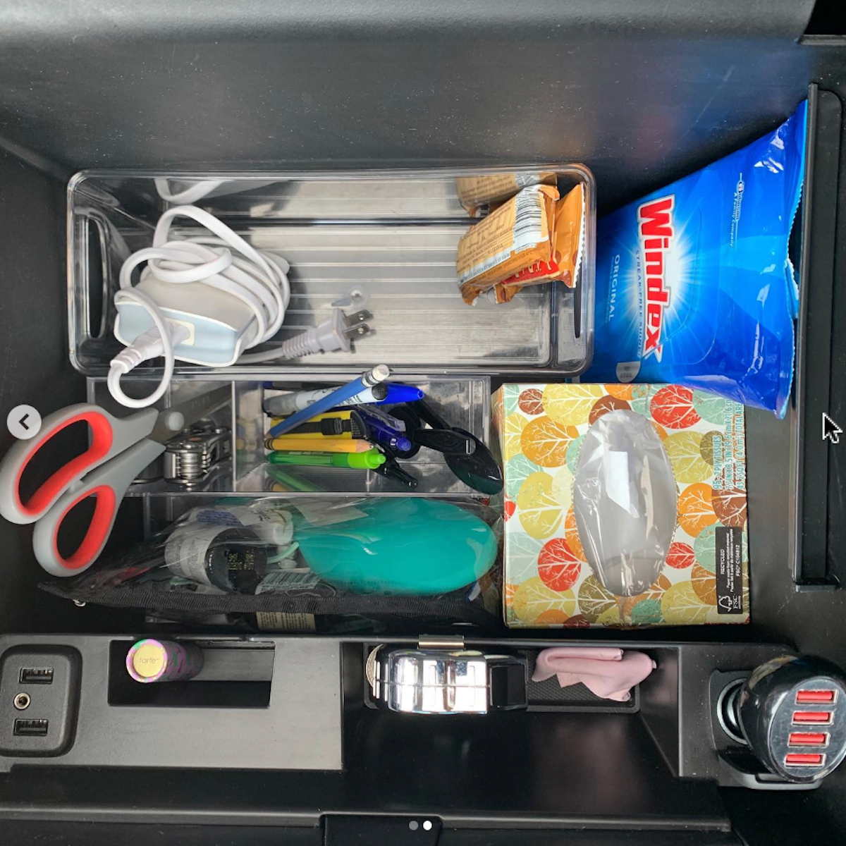 Center Console Car Organization