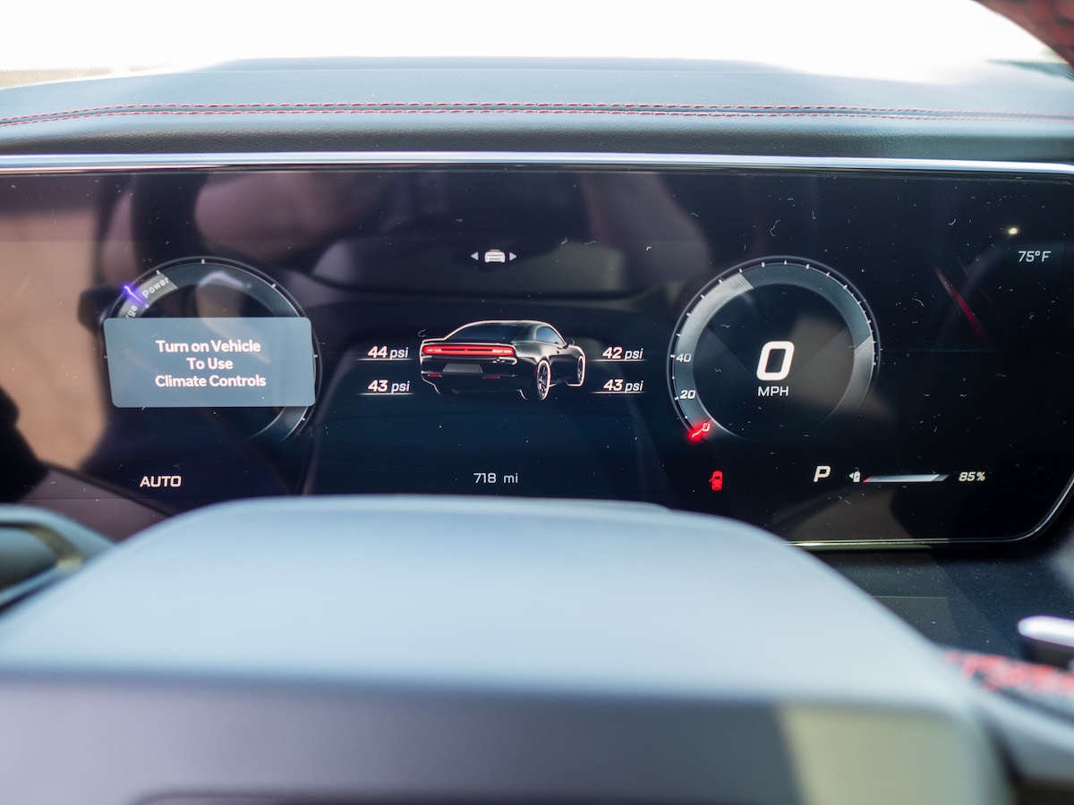2024 Dodge Charger Daytona Ev Driver Display