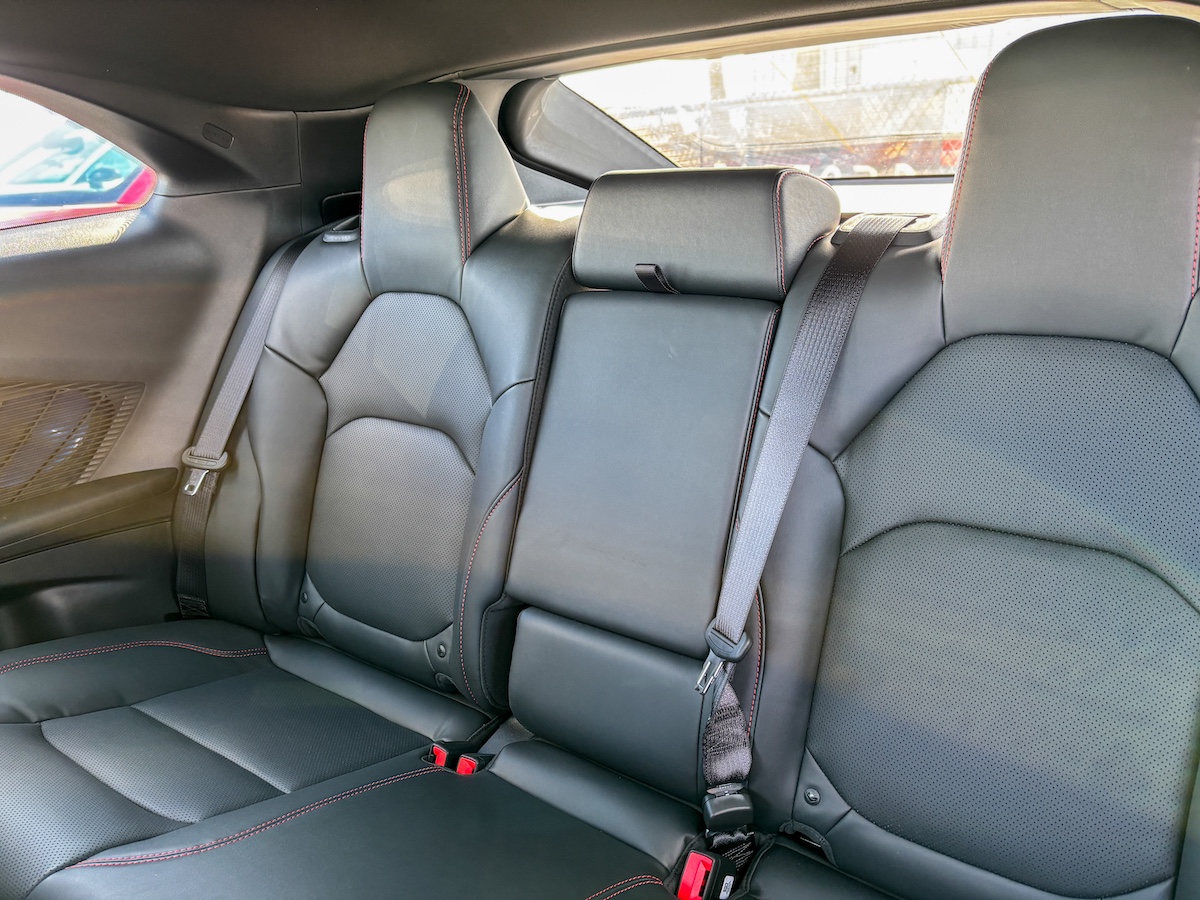 2024 Dodge Charger Daytona Ev Rear Seat
