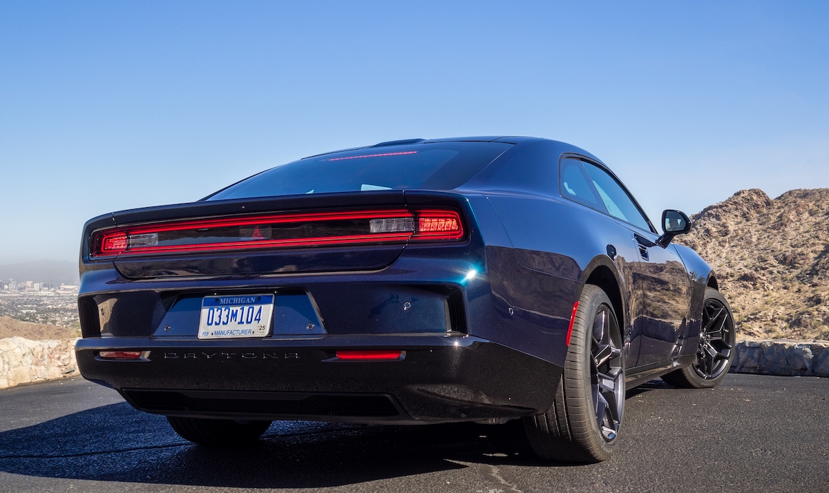 2024 Dodge Charger Daytona Ev Rear View