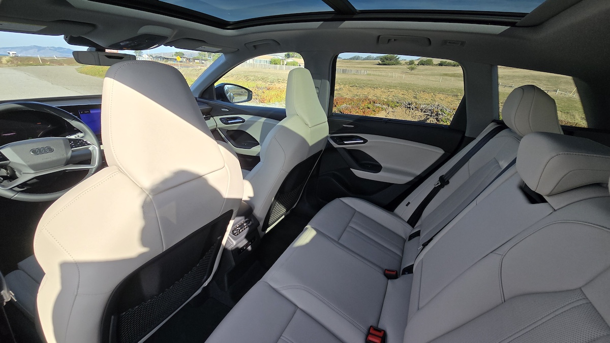 2025 Audi Q6 E-Tron Rear Seat