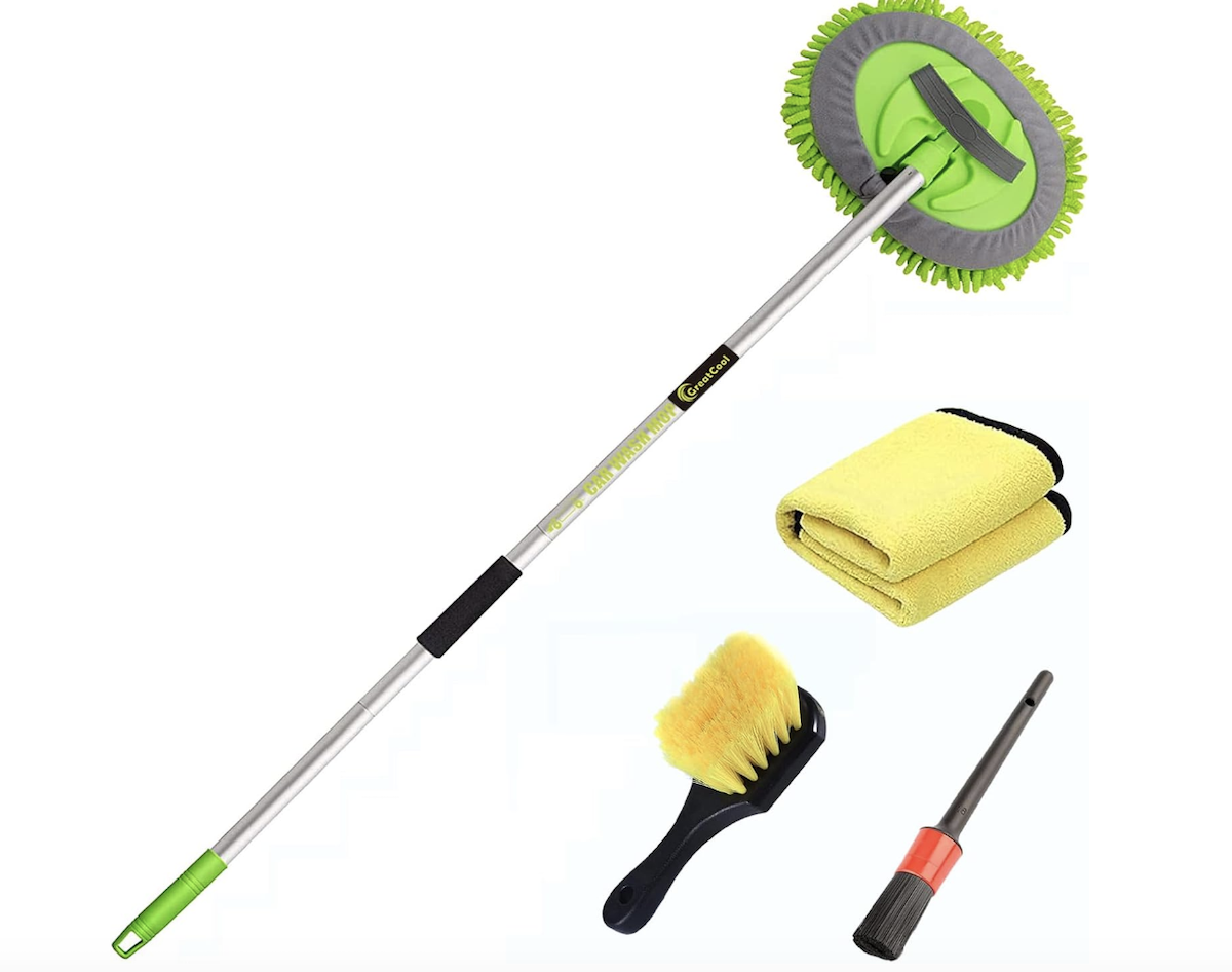 New Years Resolutions Calling For a Car Interior Reset? Our Favorite Organizing and Clean Car Tips 10 Extendable Cleaning Set New Years Resolution Clean Car Tips