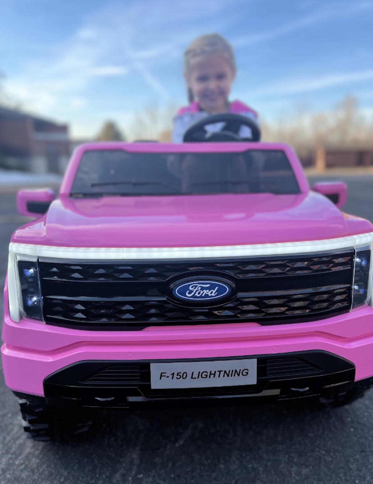 Ford Lightning Ride On Toy Front Grille