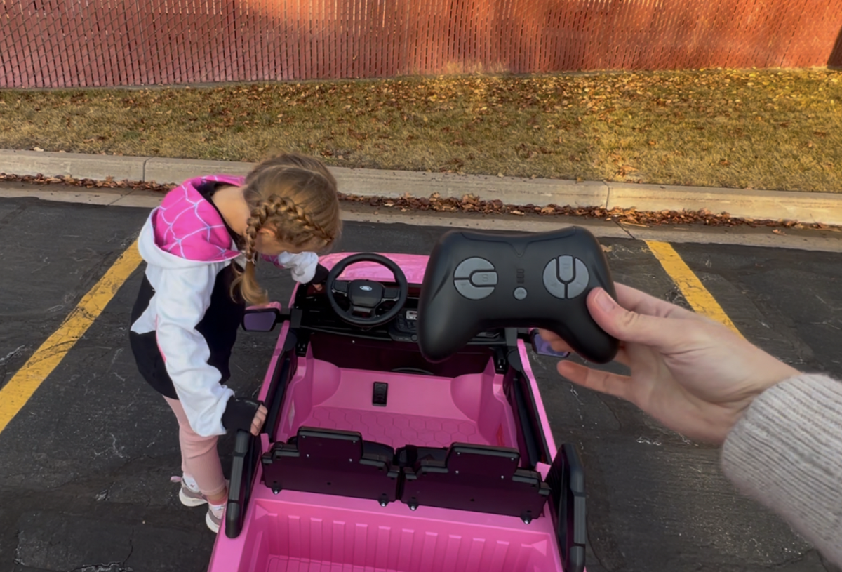 Ford Lightning Ride On Toy Front Grille