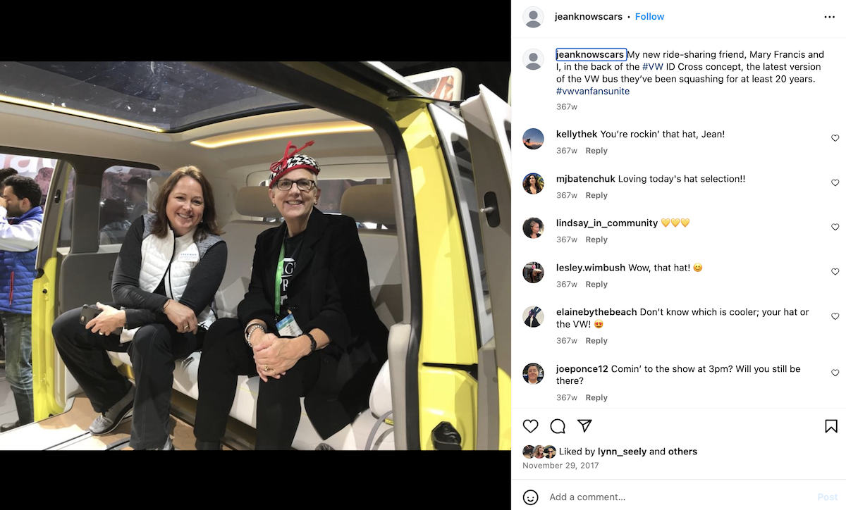 Jean Jennings Via Instagram