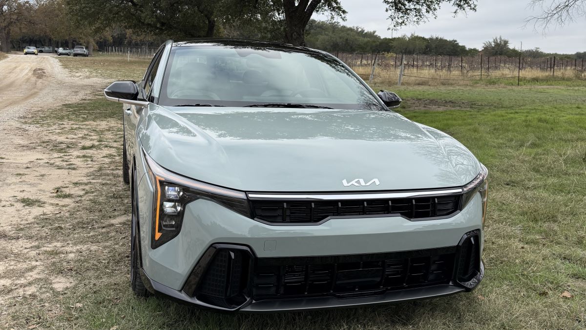 The New 2025 Kia K4 GT-Line is a Breath of Fresh Air 4 The Front End Of The 2025 Kia K4 Gt-Line
