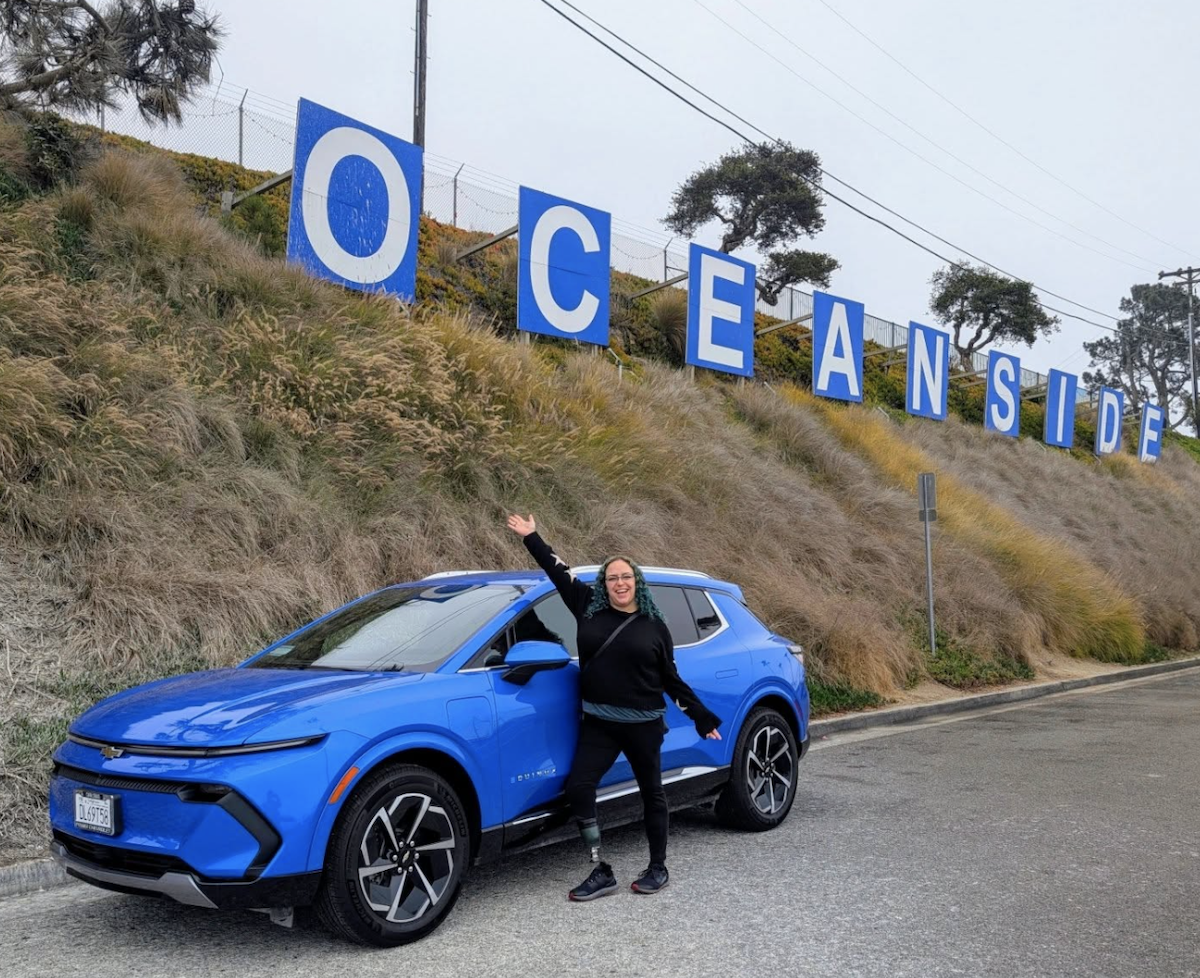 Chevrolet Equinox Ev In Riptide Blue