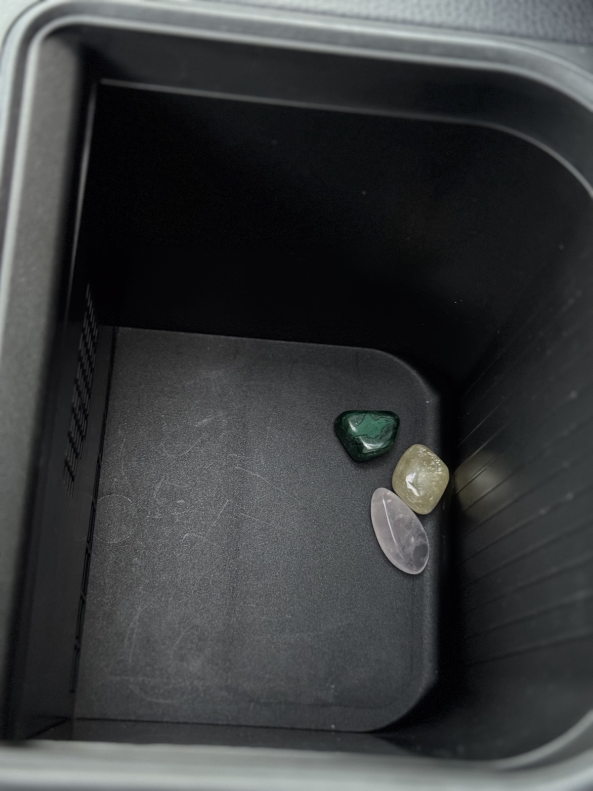 Malachite Crystals In The Car