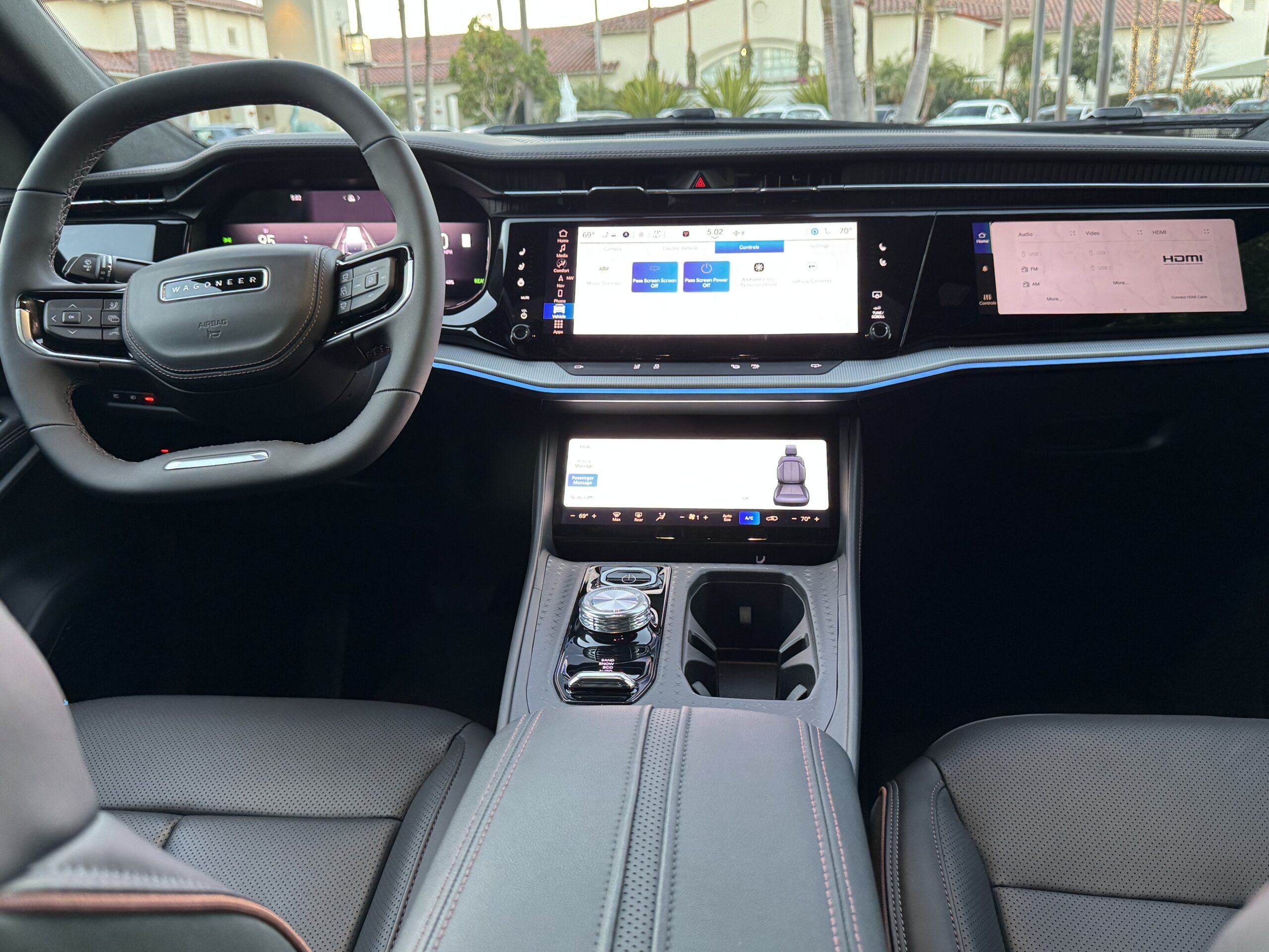 The Front End Of The Jeep Wagoneer S