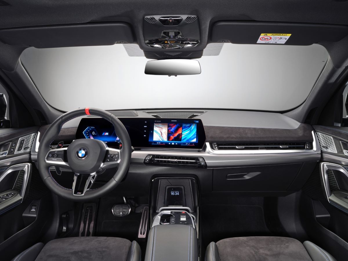 The 2024 BMW X2: This Compact Luxury SUV Has a Whole New Look 9 The Interior Of The 2024 Bmw X2, Highlighting The Multimedia Screen