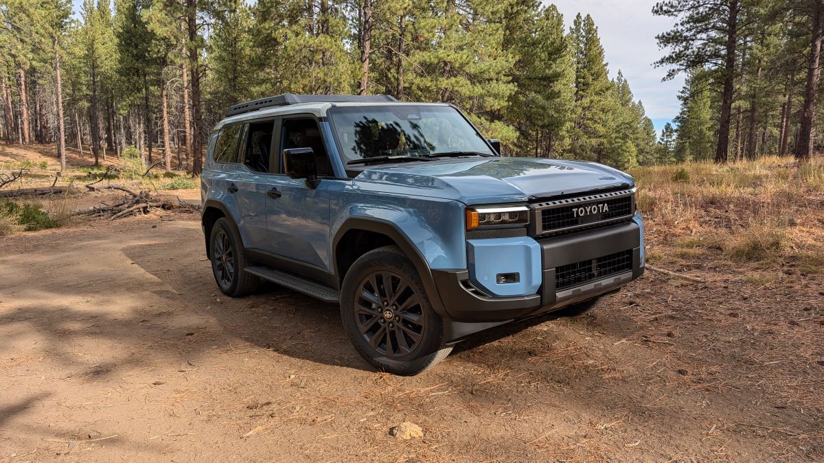 The 2024 Toyota Land Cruiser On An Oregon Forest Road
