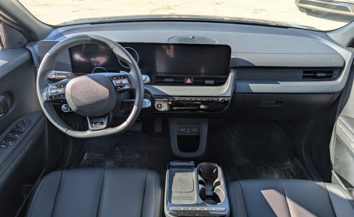 The Interior Of The 2025 Hyundai Ioniq 5 Xrt