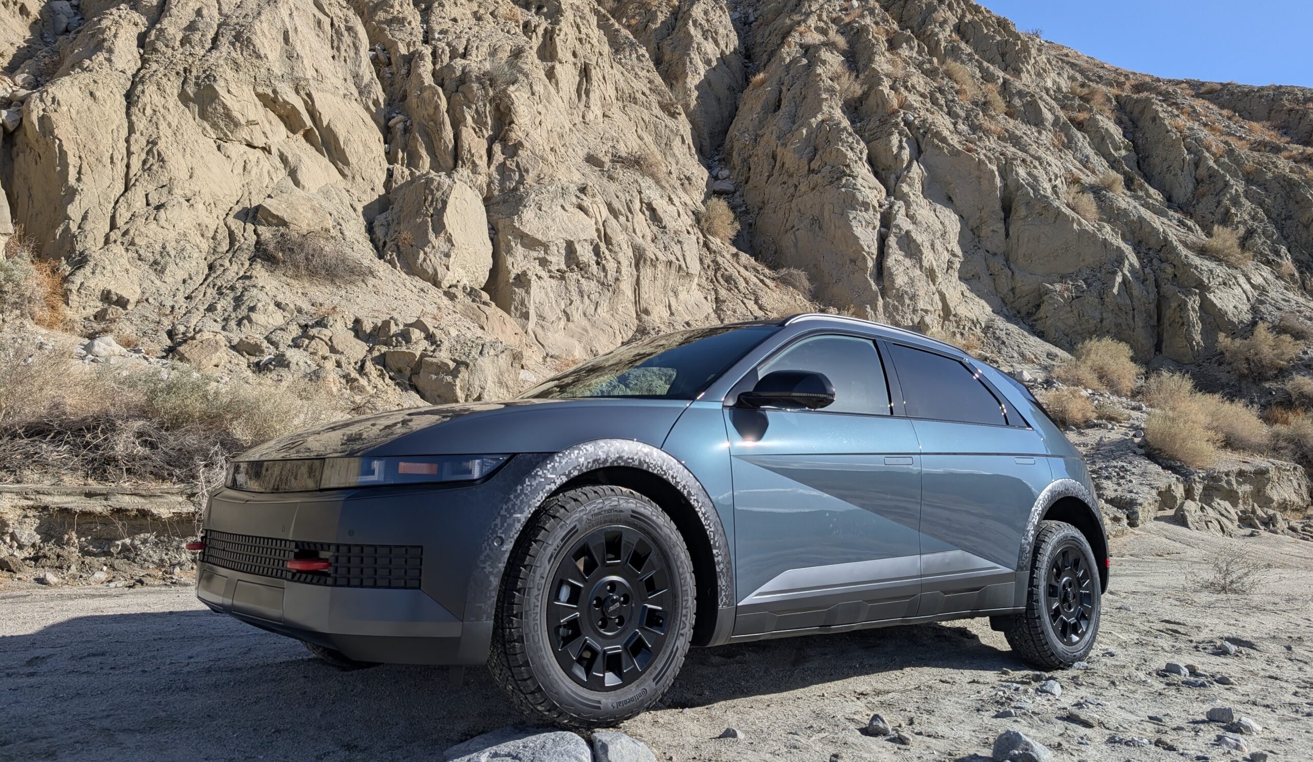 The 2025 Hyundai Ioniq 5 Xrt On A Rocky Road