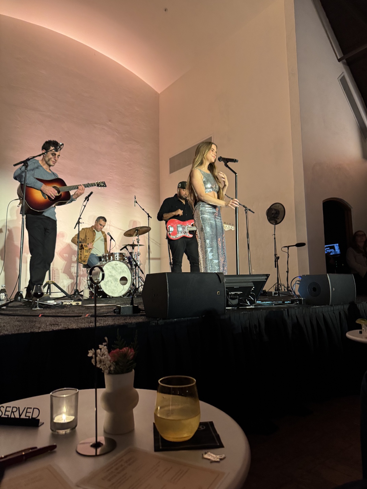 Our Table At The Maren Morris Performance